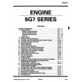 Mitsubishi 6G7  Engine Manual